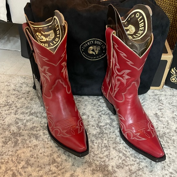 Liberty Boot Co. Red Western Boots - Picture 3 of 6
